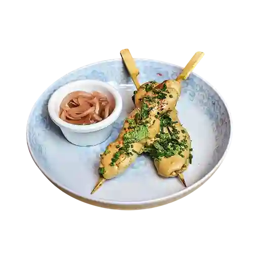 Pinchos de Pollo Criollo Asado