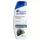 Shampoo Head Shoulders Purificacion Capilar Carbon Activado Control Caspa Champu Head and Shoulders 180 ml