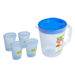 Np Set Jarra Caribe 3.5 L + Vasos