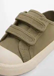 Tenis Nick Khaki Talla 23 Niños Mango