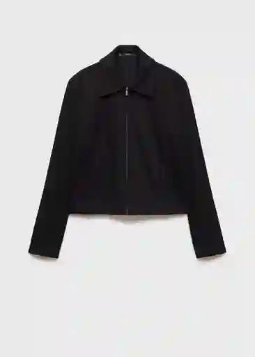 Chaqueta Goa Negro Talla L Mujer Mango