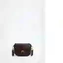 Bolso P Numbia Chocolate Talla 99 Mujer Mango