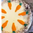 Porción de Torta de Zanahoria
