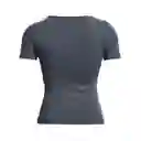 Under Armour Camiseta Train Seamless Mujer Gris LG 1379149-044