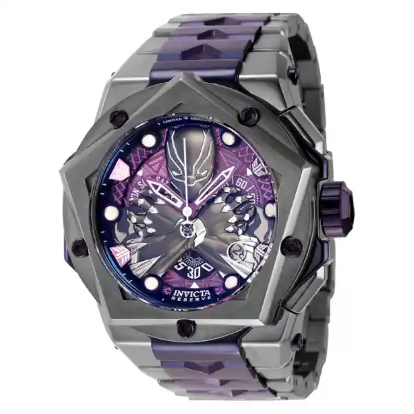 Reloj Marvel Hombre Púrpura 44489 Invicta