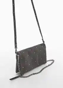 Bolso P Carry Gris Talla 99 Teen Niñas Mango