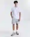 Polo Hombre Blanco Talla M 809G000_BLA110601 Americanino
