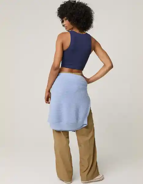 Top Aerie Azul Talla: SMALL 1475890 American Eagle