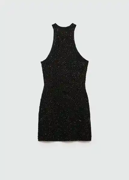 Vestido Oasis Negro Talla XL Mujer Mango