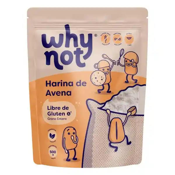 Why Not Harina Avena Grano Entero