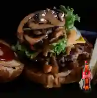 Rock burger: burger cheddar