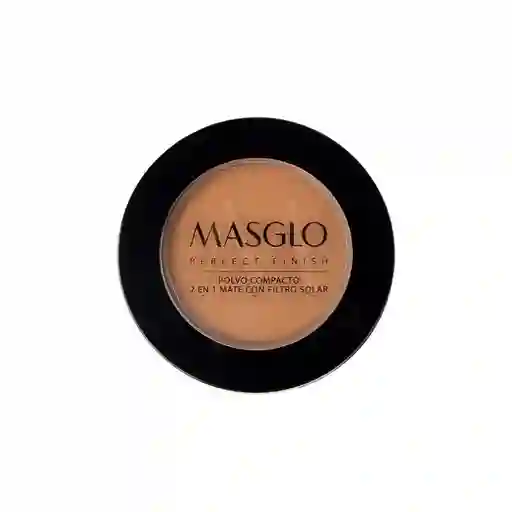 Masglo Polvo Compacto Perfect Finish Oscuro 2