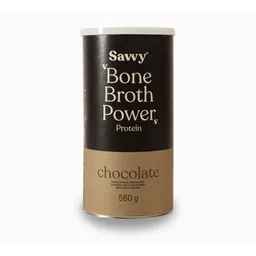 Savvy Proteína en Polvo Bone Broth Sabor Chocolate