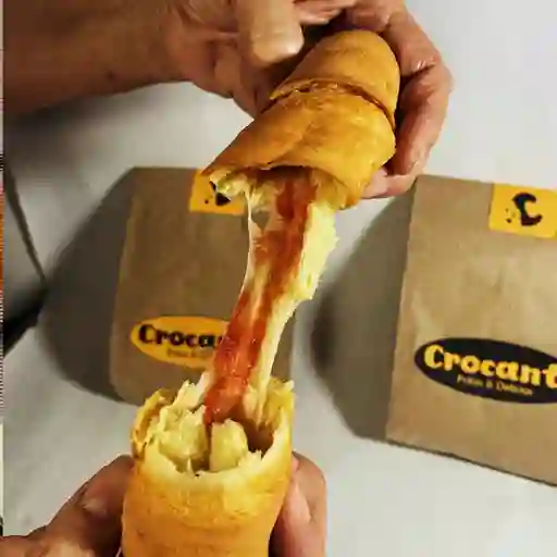 Dedo de queso con bocadillo