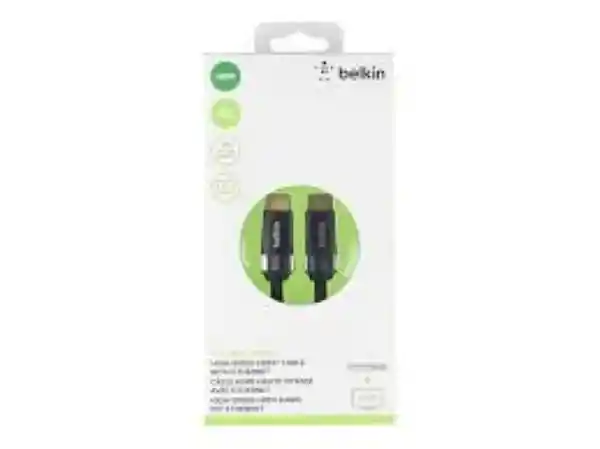 Belkin Cable Hdmi 2 Metros Ultra Hd 4K Televisor Pc Negro