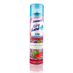 Binner Ambientador Aire Sano Lavanda/Sandia 400 mL