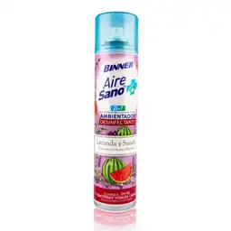 Binner Ambientador Aire Sano Lavanda/Sandia 400 mL