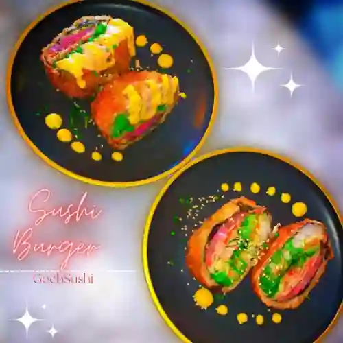 Sushi Burger de Salmon