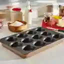  Airbake Molde de Torta Redondo Color Dorado