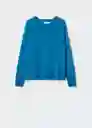 Jersey Lucca3 Azul Talla 26 Mujer Mango