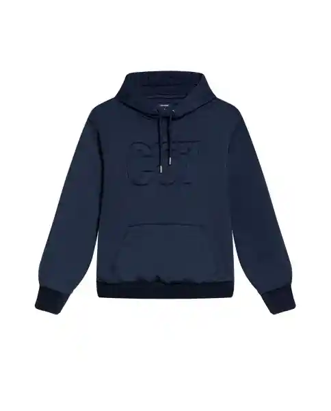 Buzo Hoodie C57 Azul Medianoche Ultraoscuro Talla XL Chevignon