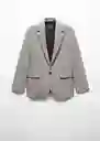 Blazer Americana Ava Negro Talla 24 Mujer Mango