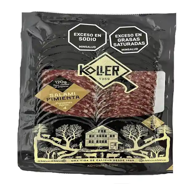 Koller Salami Pimienta