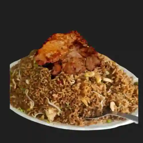 Arroz a la Valenciana con Chuleta
