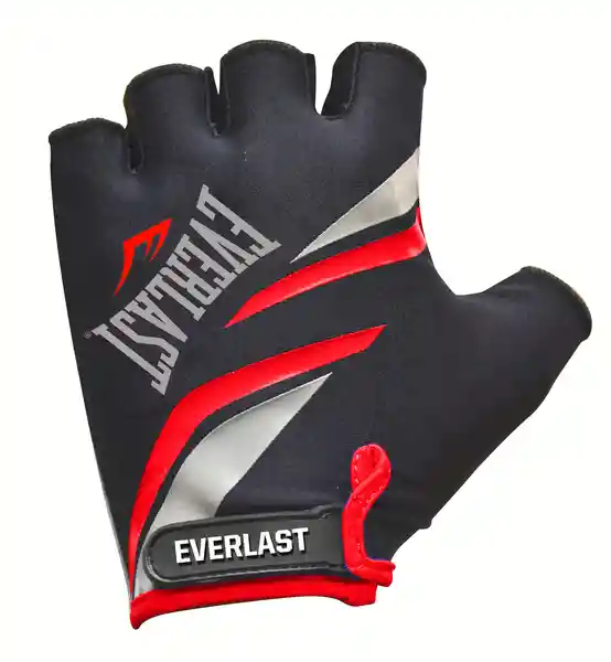 Everlast Guantes Ciclismo Giro Negro y Rojo Talla XL