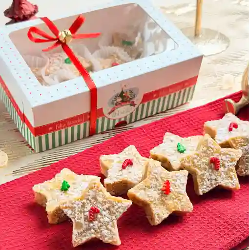 Blondies banano y almendras x 8 unidades