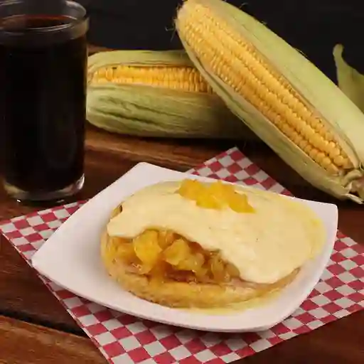 2 Arepas Hawaianas