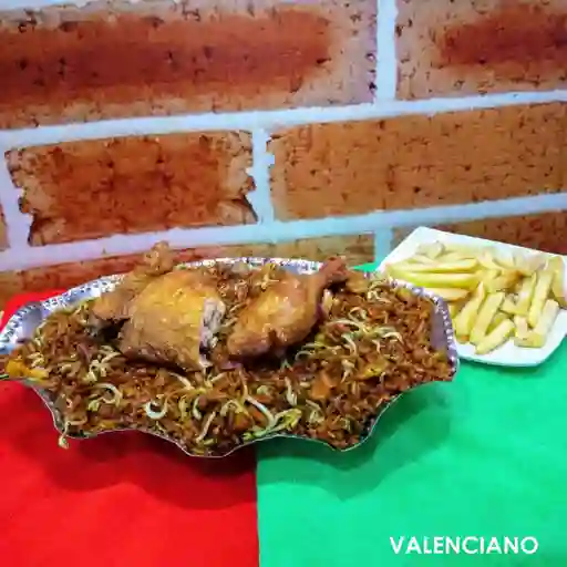 Arroz Chino Valenciano para 4 Personas