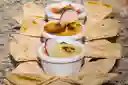 Hannah Hummus de Tres Piezas