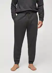 Pijama Night Set Gris Talla S Hombre Mango
