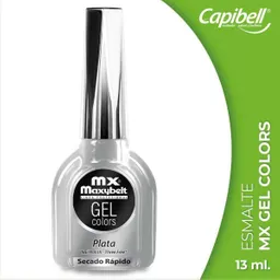 Maxybelt Esmalte Gel Plata