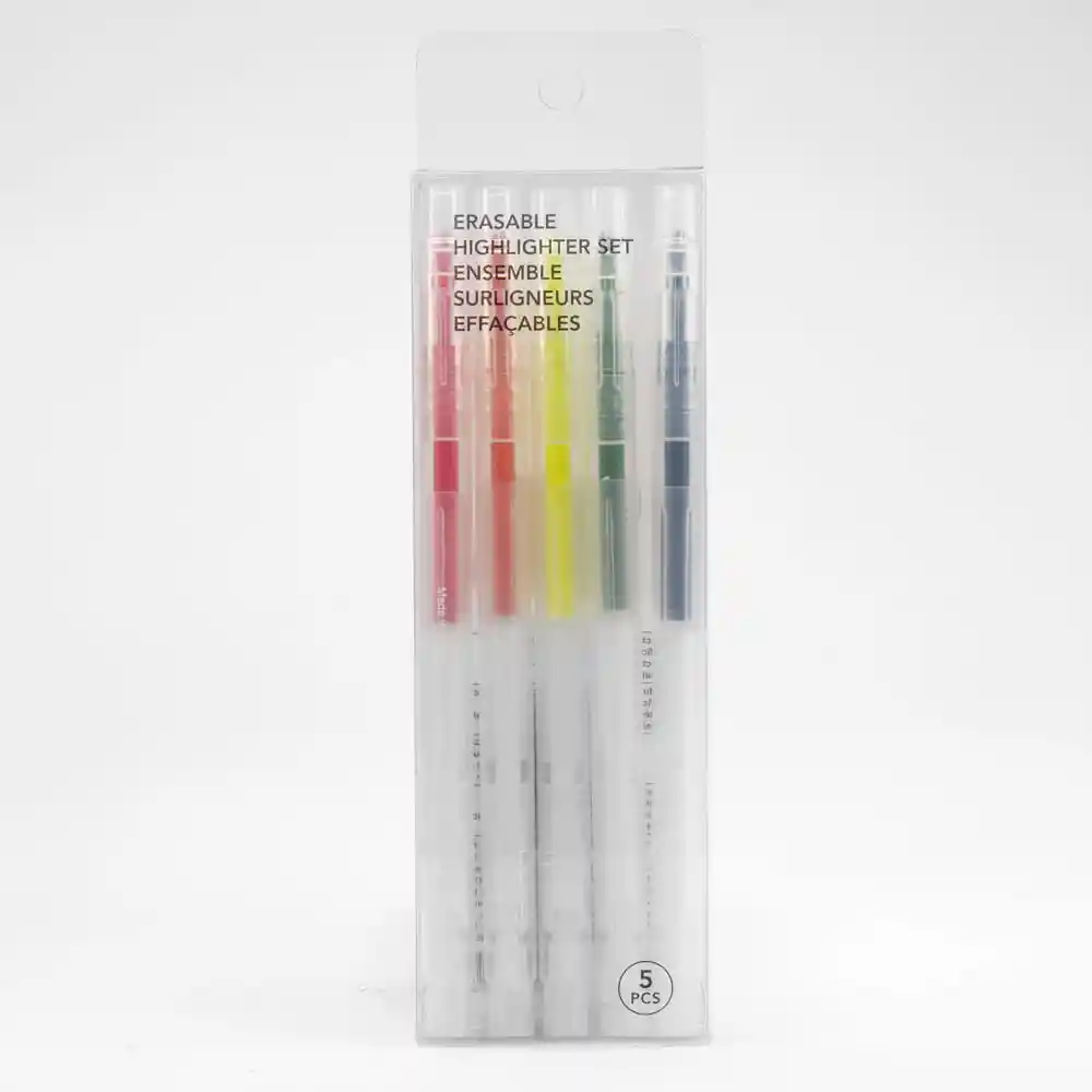 Miniso Marcatexto Borrable de Colores Neón WR 555B