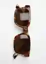 Gafas de Sol Amaya Chocolate Talla 99 Mujer Mango