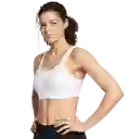 Unr Armour Top Entrenamiento Infinity High 2.0 Blanco Talla XSAC