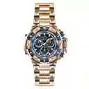 Invicta Reloj Hombre Oro Rosa Azul Inv31874