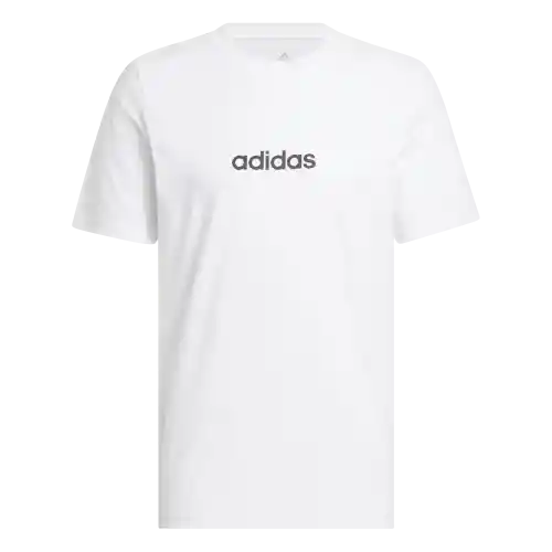 Adidas Camiseta Manga Corta M Lin Sj T de Hombre Blanco Talla L