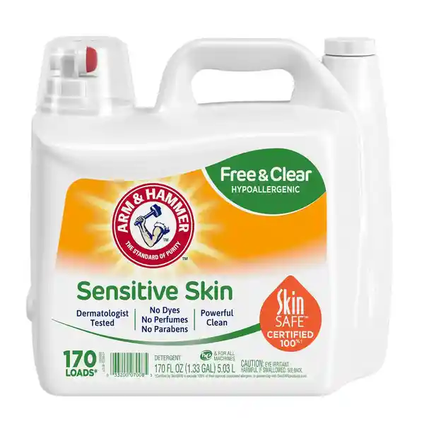 Arm & Hammer Detergente Líquido Hipoalergénico Piel Sensible