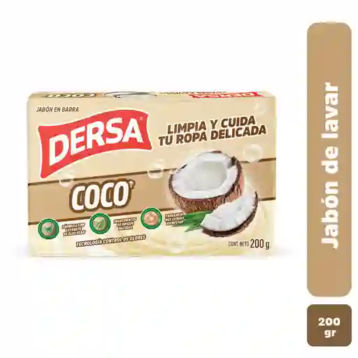Jabón Dersa Coco