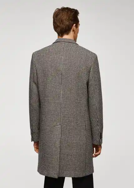 Abrigo Utah Negro Talla XXL Hombre Mango