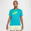 Nike Camiseta M Run Energy Miler Top Manga Corta Hombre Verde M