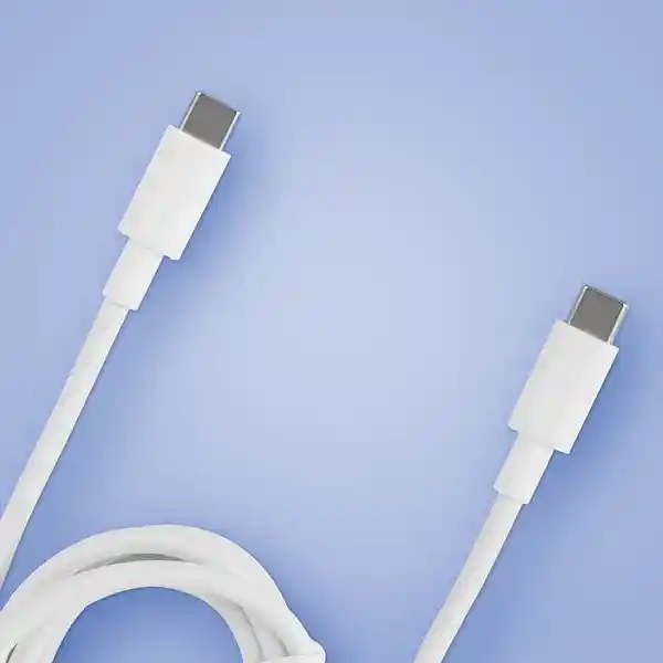 Cable de Carga Rápida Tipo C Laptop y Celular Blanco 100W Miniso