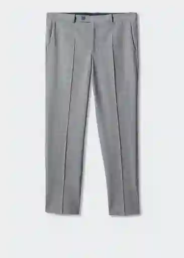 Pantalón Breda Gris Claro Vigoré Talla 42 Hombre Mango