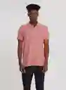 Levi's Camiseta Polo 222 Manga Corta Rosado Talla XL