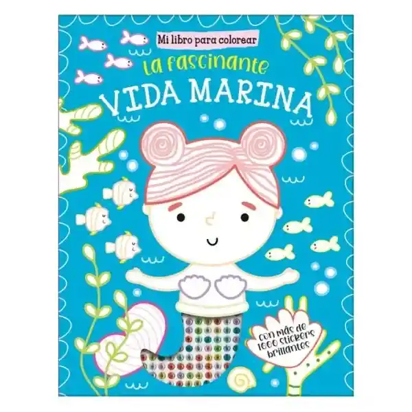 Libro Para Colorear la Fascinante Vida Marina