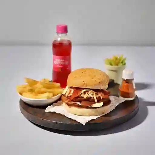 Combo Hamburguesa + Papas a la Francesa+