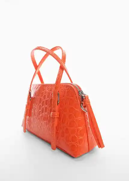 Bolso P Ona Naranja Talla 99 Mujer Mango